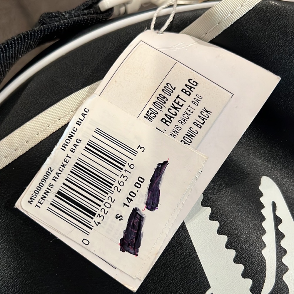 Lacoste Vintage Tennis Racket Bag (New) #461 - Picture 12 of 14